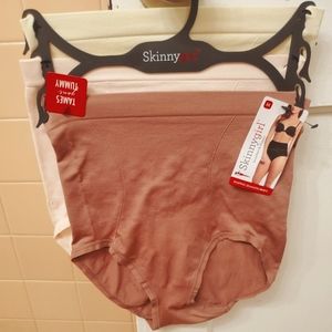 NWT Skinnygirl 3Pk Shaping Seamless Briefs; Tummy Taming Panel; Medium Sz, $35